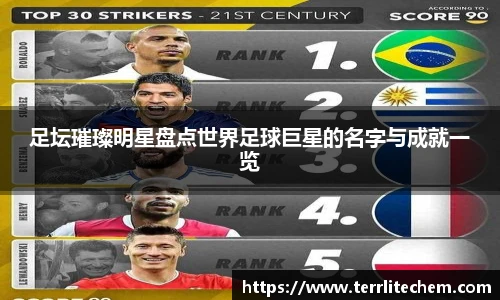 足坛璀璨明星盘点世界足球巨星的名字与成就一览